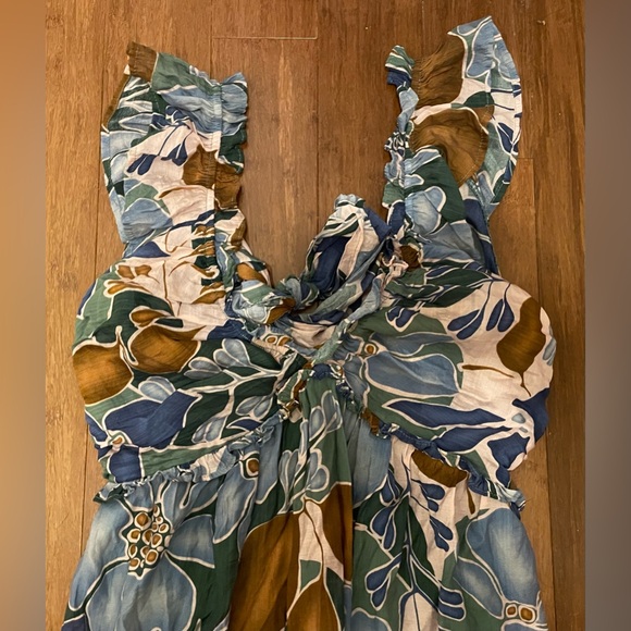 Baltic Born Dress Nylah Back Tie Floral Maxi Dress XL Resortwear - Picture 7 of 16